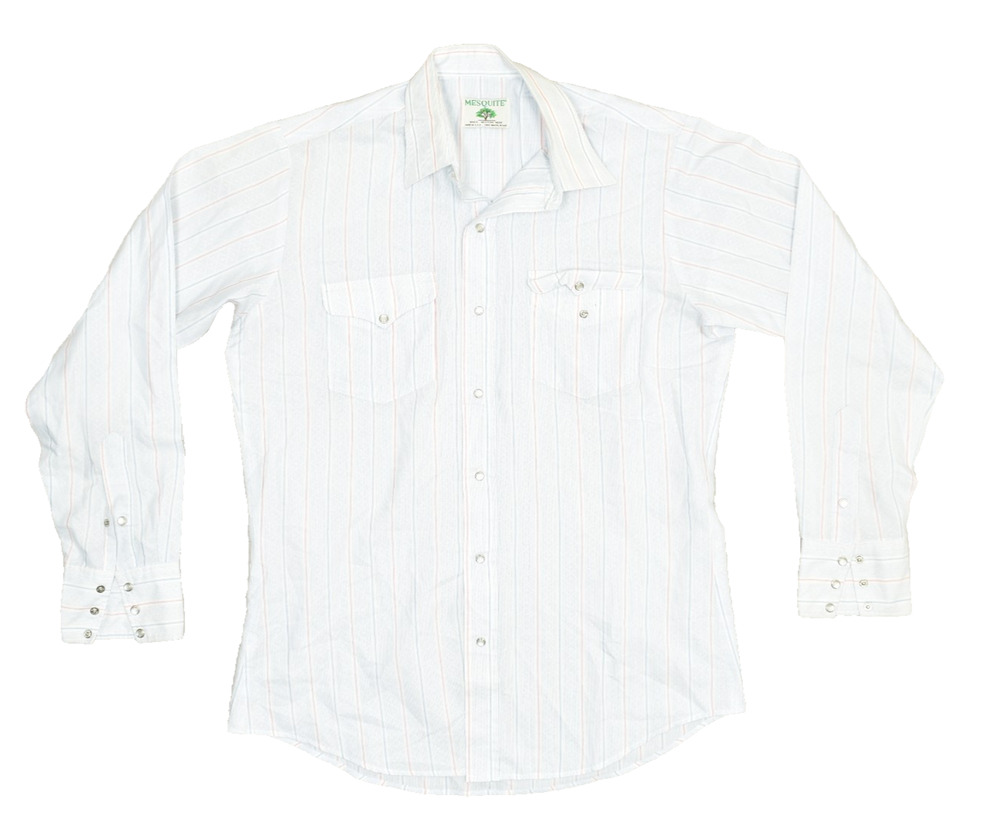 Vintage Mesquite Western Wear Button Down Shirt Men's Regular Sz M Vintage Mesq